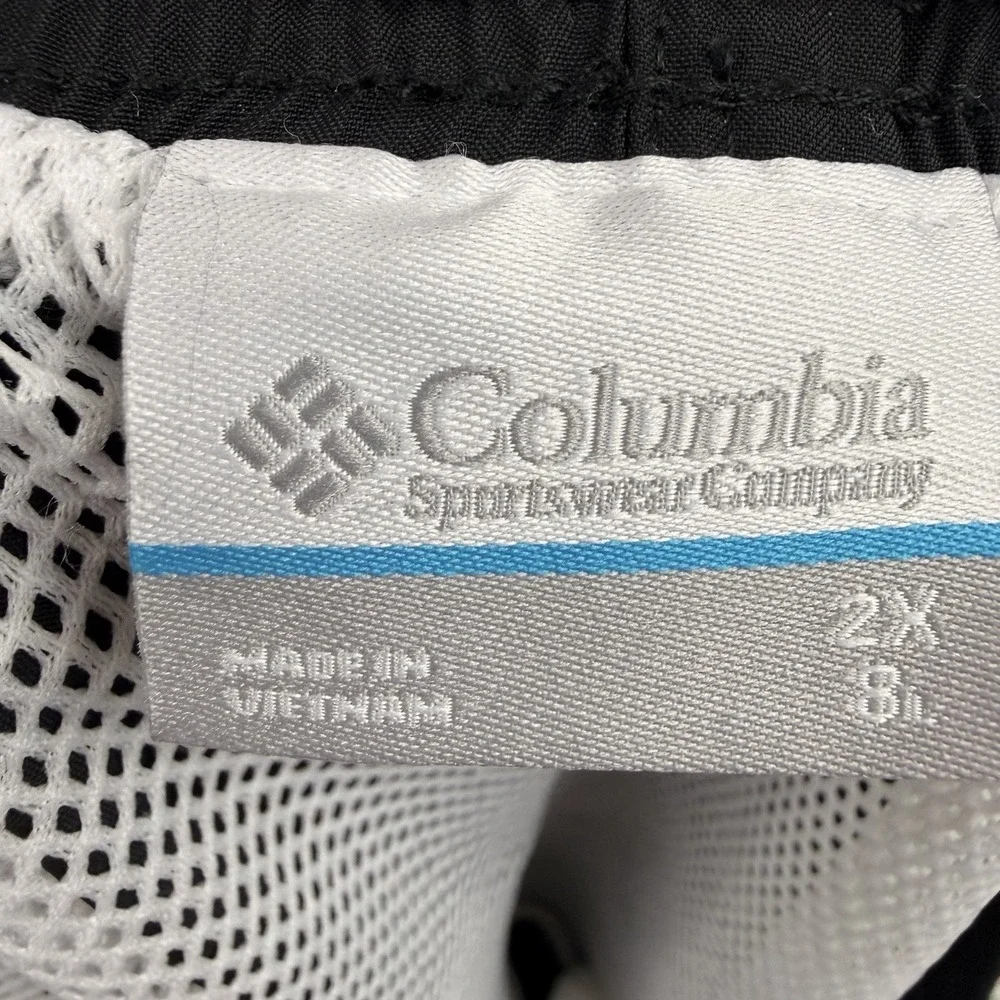 Columbia Short Men's 2XL Black PFG Backcast IV Water Omni-Shade 8